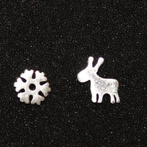 Ins Style Asymmetrical Stub Earring Pendants